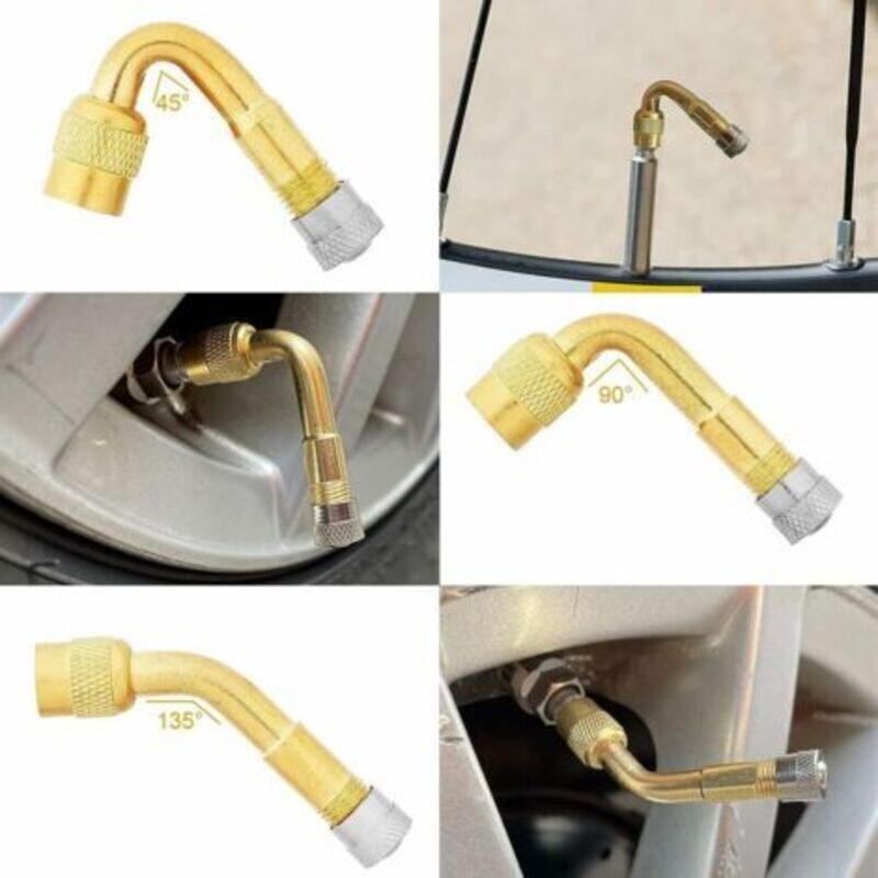 Angled tyre valve extension adapters — view 5