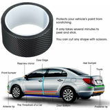 Carbon fibre car door edge film 5cm x 3m — view 3