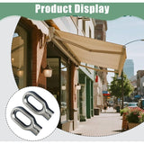 2-pack aluminium winch exit ring — view 5
