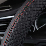Carbon fibre steering wheel cover 37-39cm — view 4