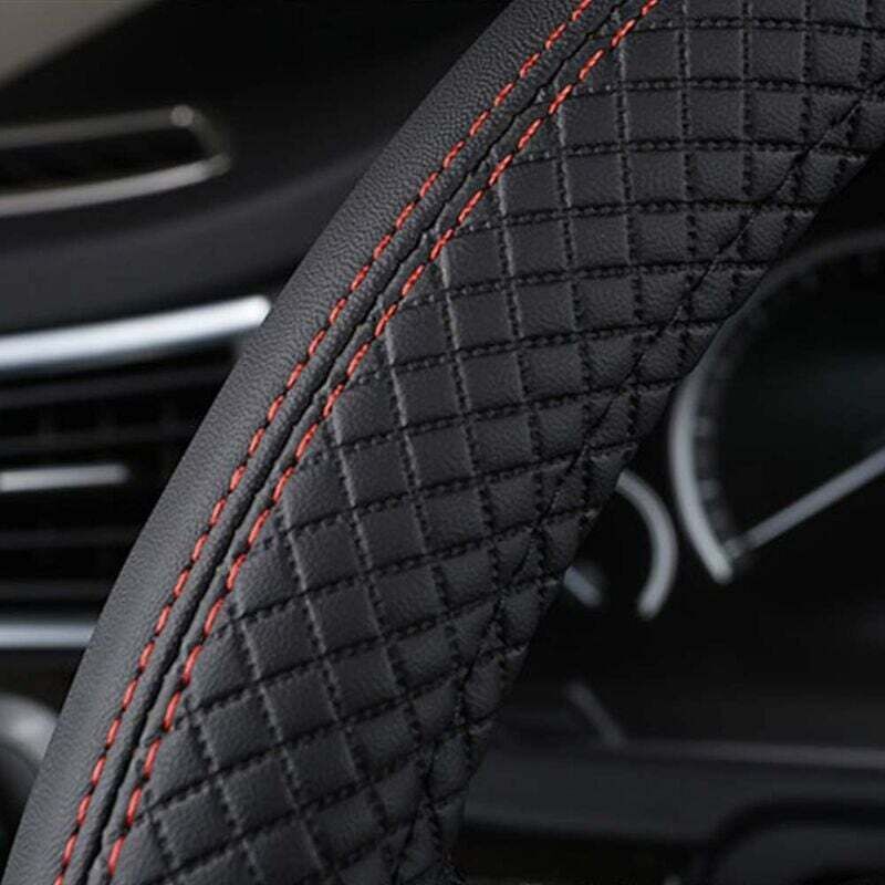Carbon fibre steering wheel cover 37-39cm — view 4