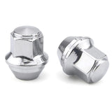 Silver aluminium wheel nuts M12x1.5 Ford — view 6