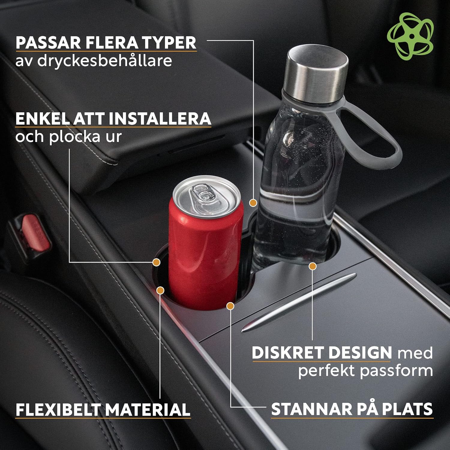 Cup holder for Tesla Model Y Model 3 — view 4