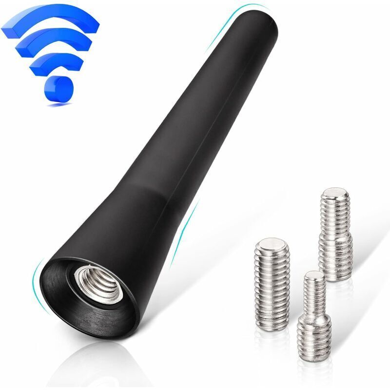 6.5cm mini short FM DAB car antenna — view 2