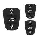 2 pcs silicone key case Kia Hyundai 3 button — view 6