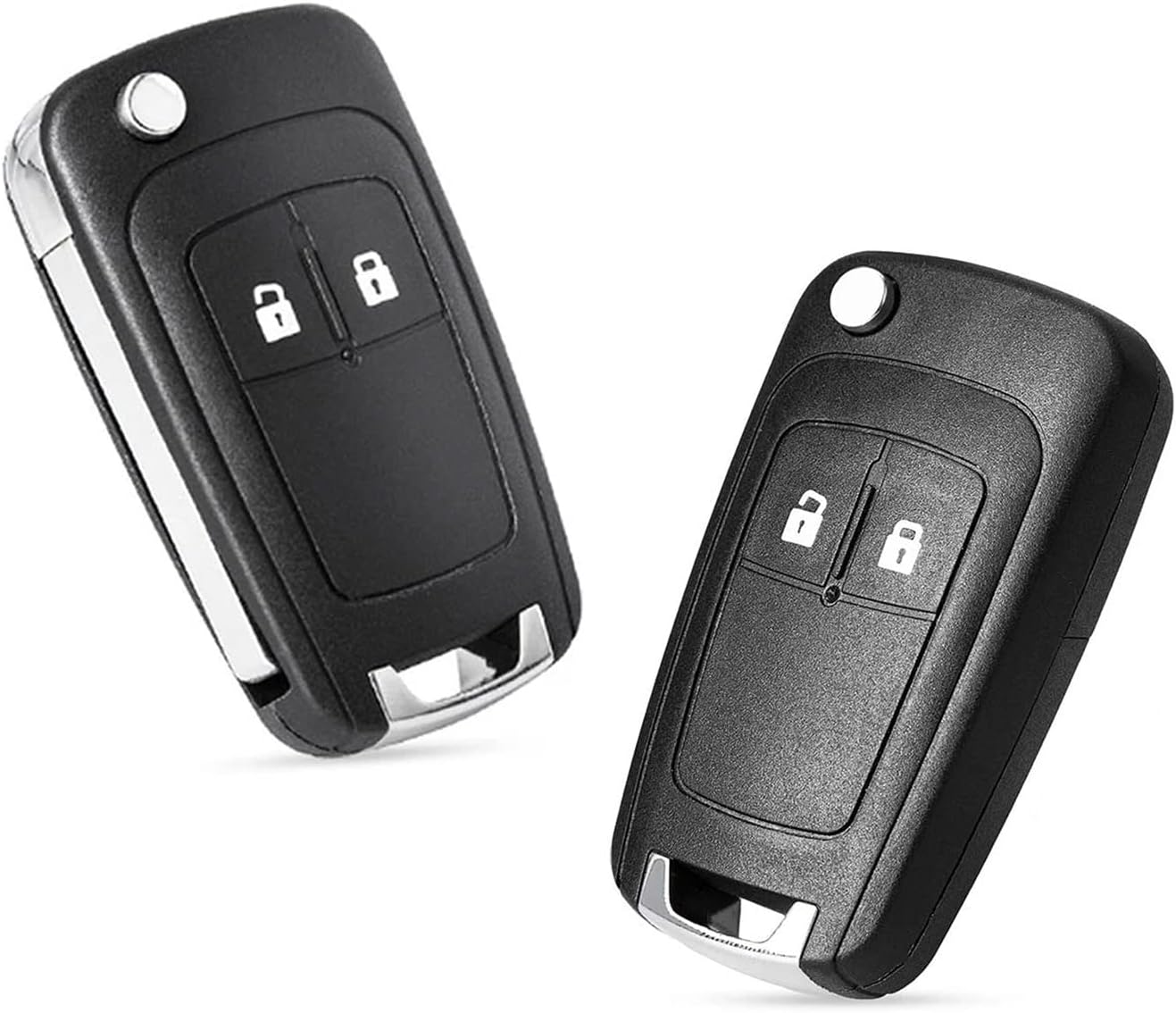 2 pcs 2 button key case Vauxhall Opel Astra — view 2