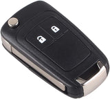 2 pcs 2 button key case Vauxhall Opel Astra — view 3