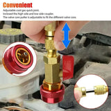 Professional car AC Schrader valve repair kit — view 6