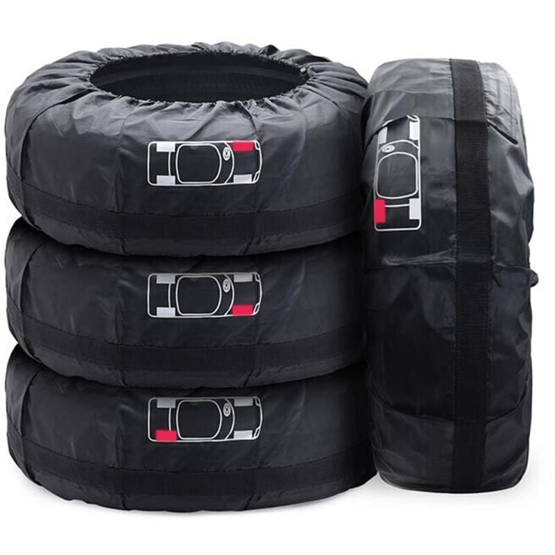 Waterproof car tyre cover 19-23 inch 80cm — view 2