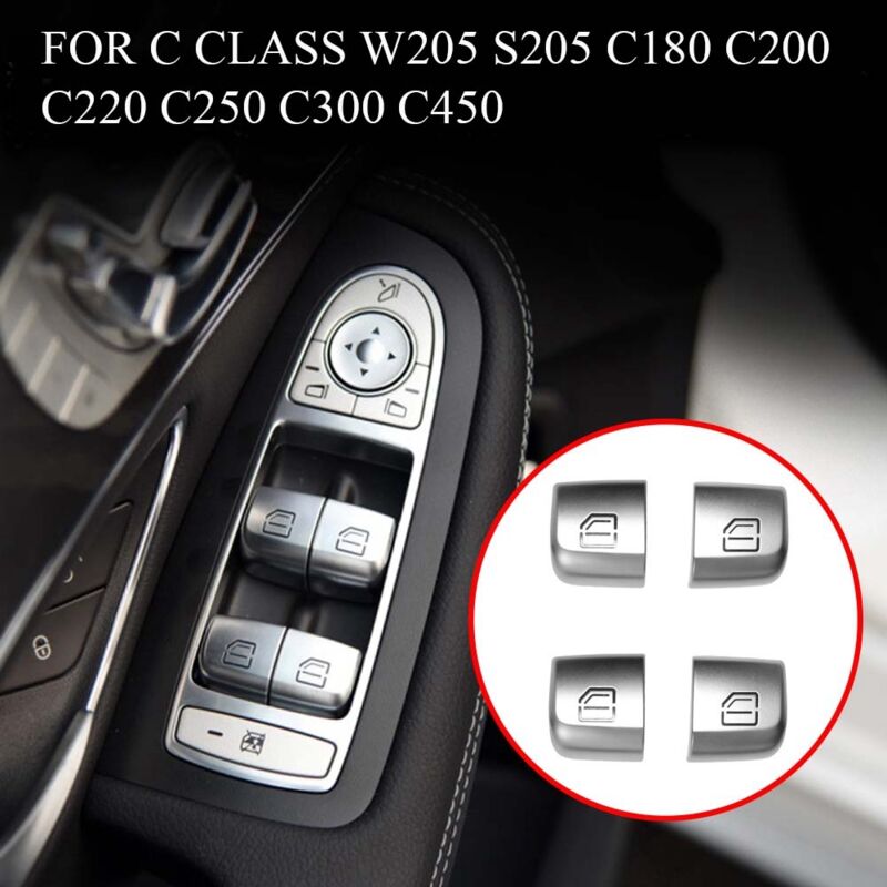 4 pcs window lifter switch C-Class W205 GLC — view 3