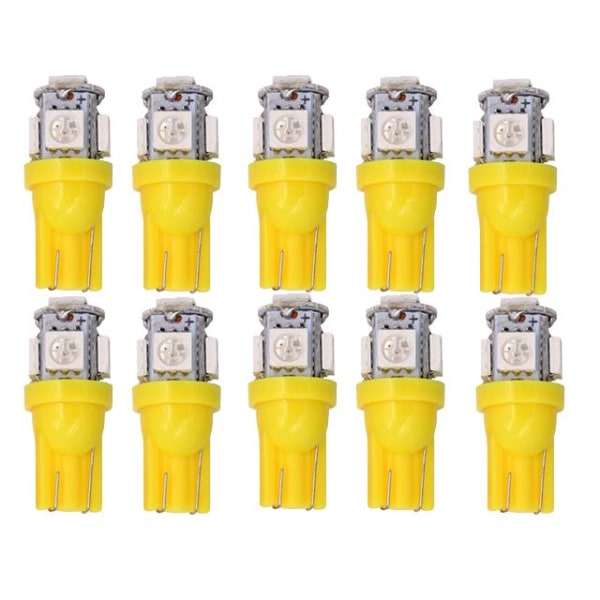 T10 W5W LED yellow-orange 12V 10 pack — view 2