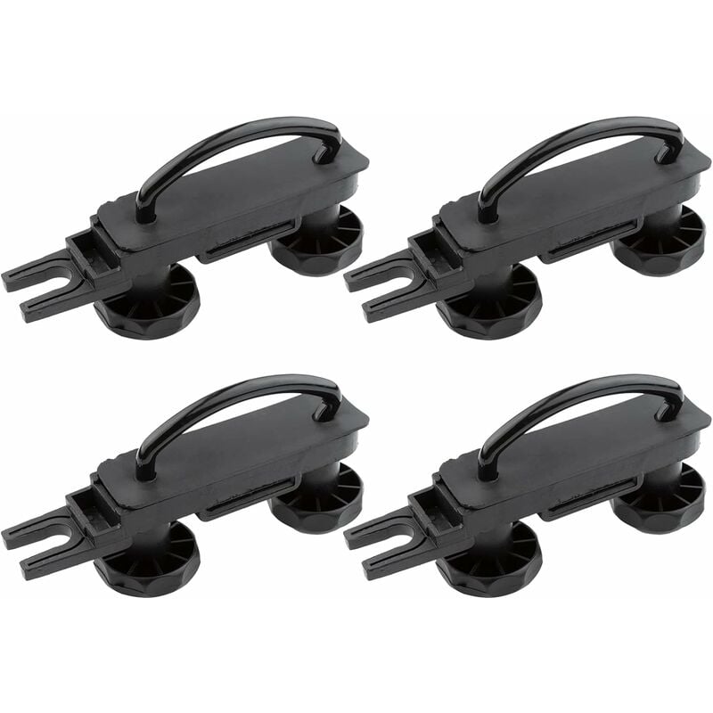 Universal U-shaped roof box mounting brackets — view 2