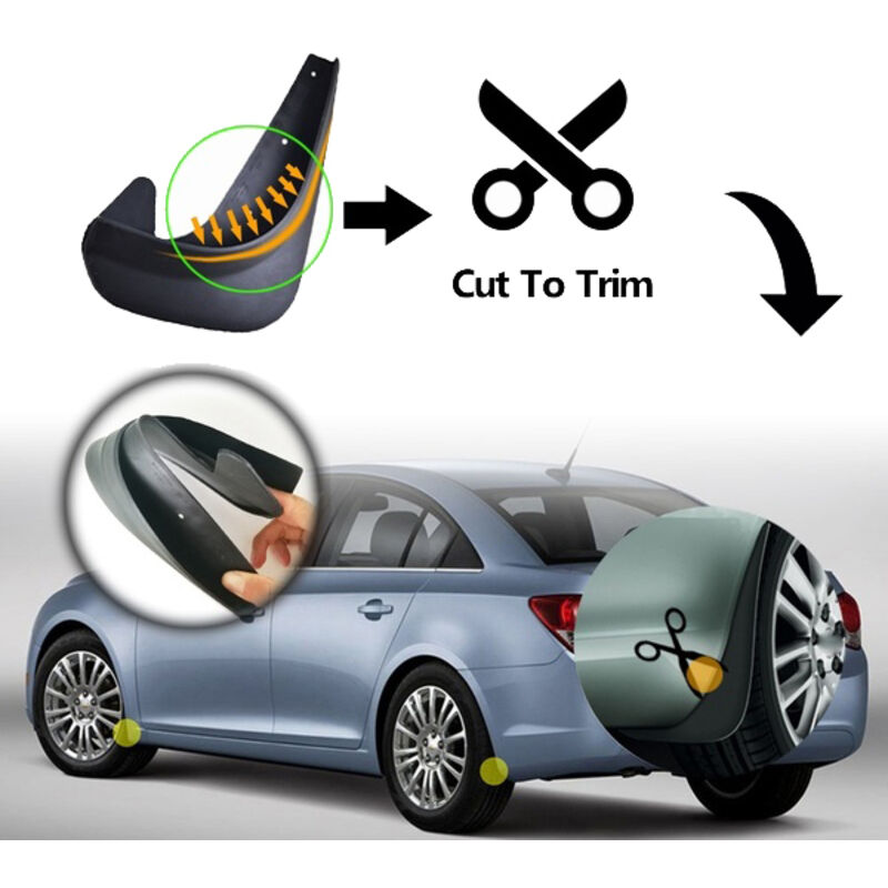 Universal car mud flaps 3 5 7 Series — view 4
