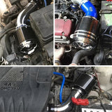 76mm carbon fibre high flow air filter — view 3