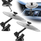 Car drum and cymbal air valve bracket silver — view 2