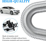 300cm stainless steel parking heater exhaust pipe — view 4