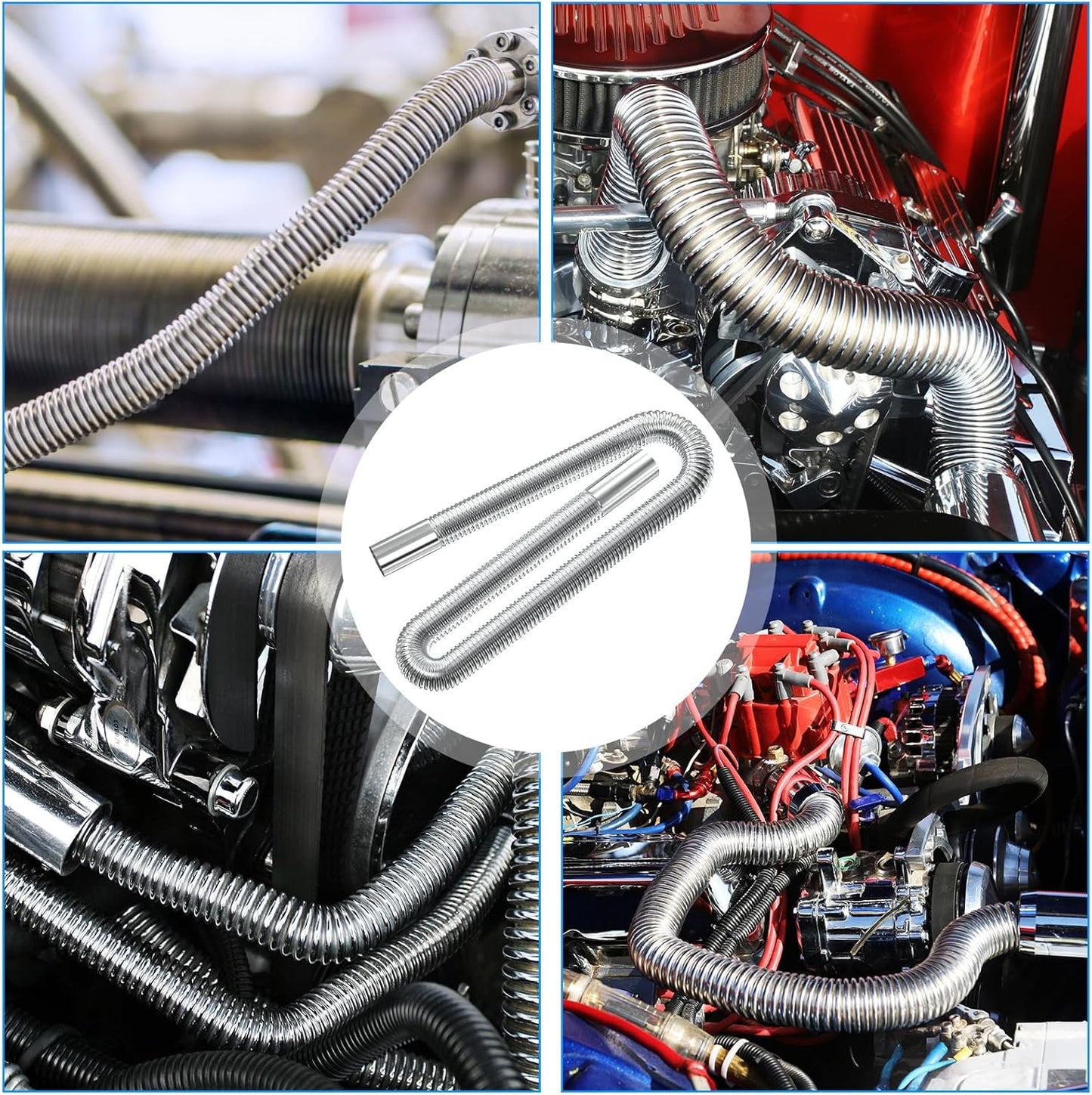 300cm stainless steel parking heater exhaust pipe — view 8