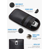 2 pack Faraday signal blocking car key case — view 5