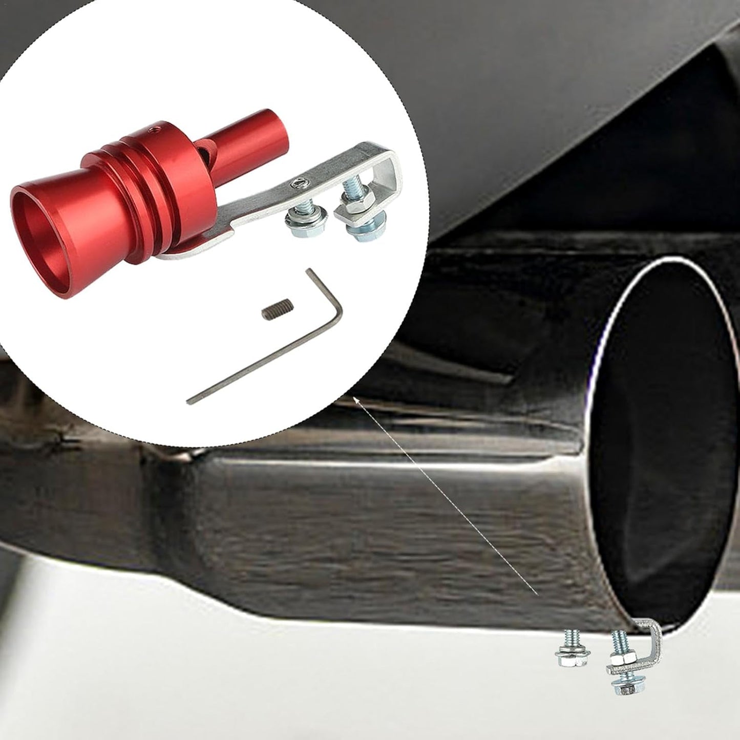 Lightweight turbo exhaust whistle XL — view 4