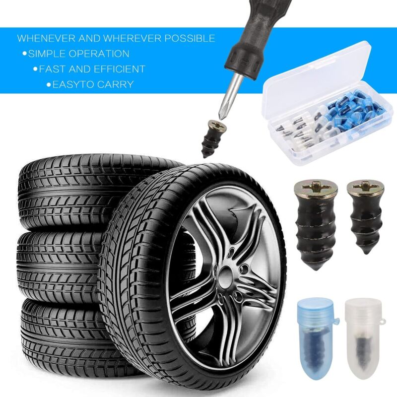 30 pcs rubber tyre repair nails — view 5