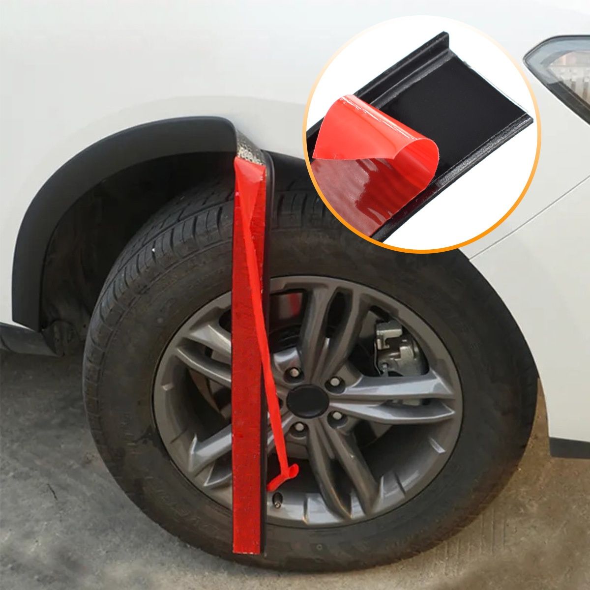 1.5m Universal Fender Flares Car Wheel Arch — view 5