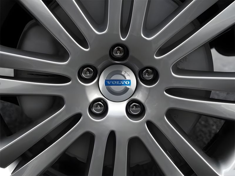 4-Pack Volvo Wheel Hub Emblem Center Caps — view 5