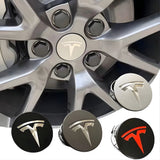 4-Pack Tesla Wheel Hub Caps — view 3