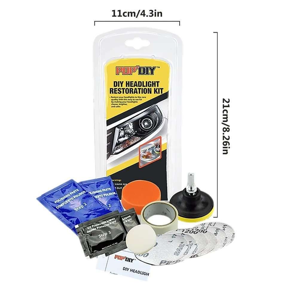 Headlight Polishing Kit Multicolour — view 3