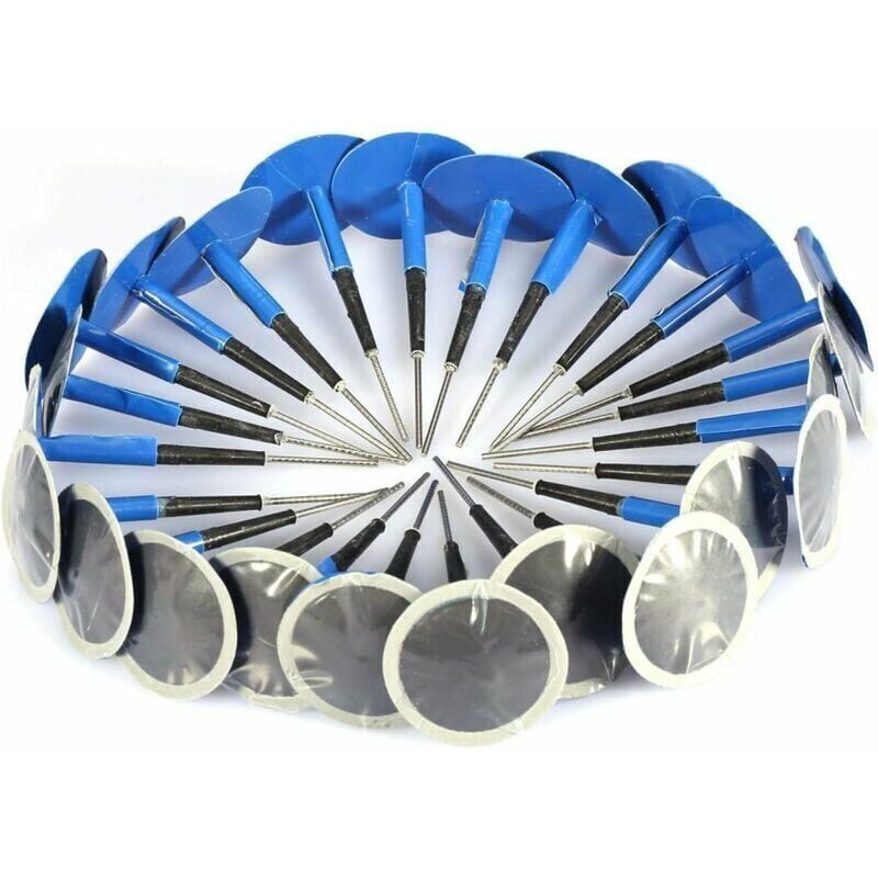 24-pack tubeless tyre repair mushroom plugs — view 2