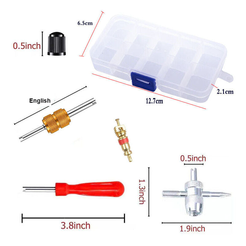 Valve core puller repair tool kit — view 4