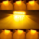 4-pack 6 LED emergency strobe lights — view 3