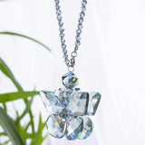 Crystal Glass Butterfly Car Key Charm Mirror — view 5