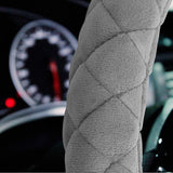 Luxury Fluffy Steering Wheel Cover for Men — view 4