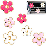 6 Pcs Daisy Flower Air Vent Clip — view 9