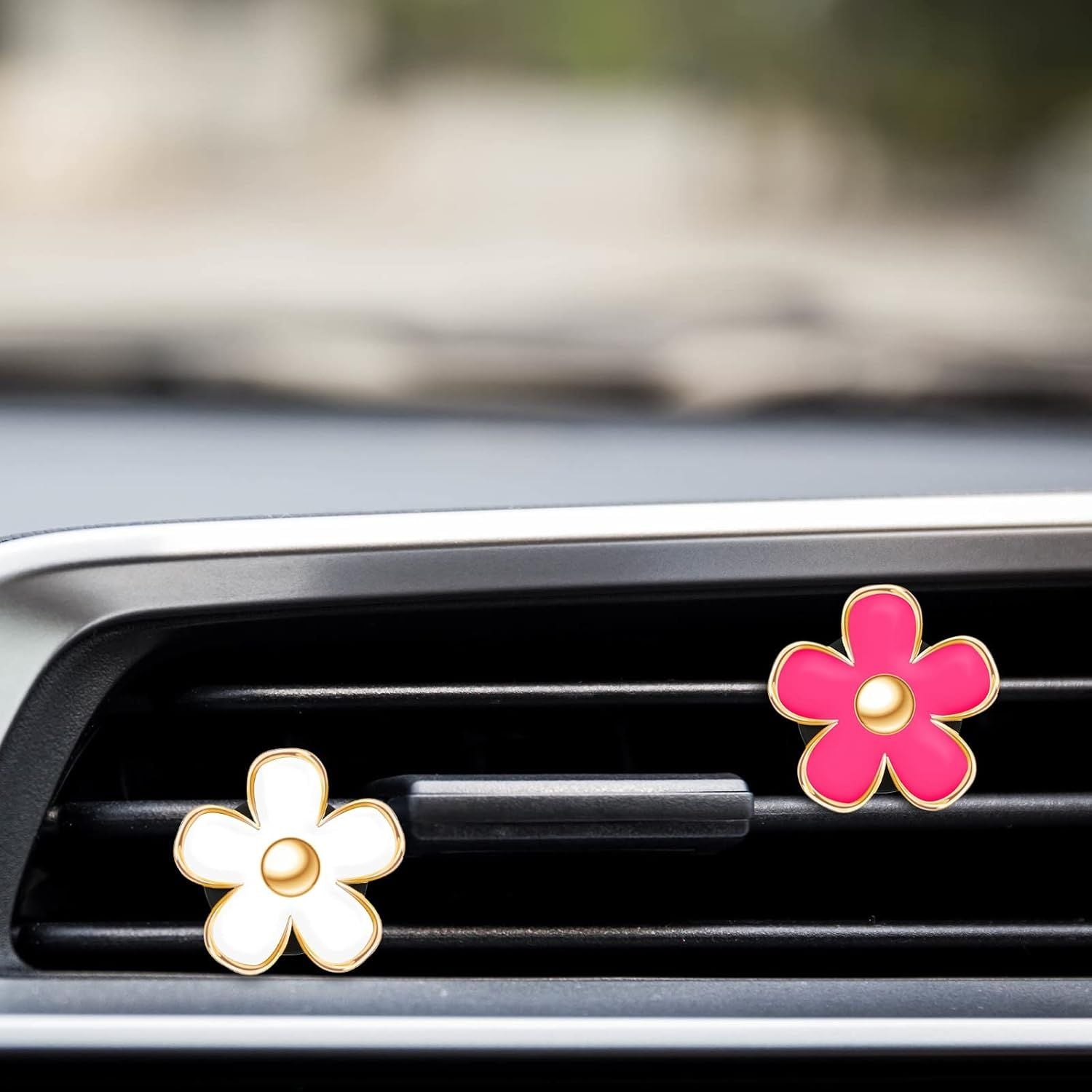 6 Pcs Daisy Flower Air Vent Clip — view 6