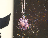 Crystal Flower Car Rear View Mirror Pendant — view 7