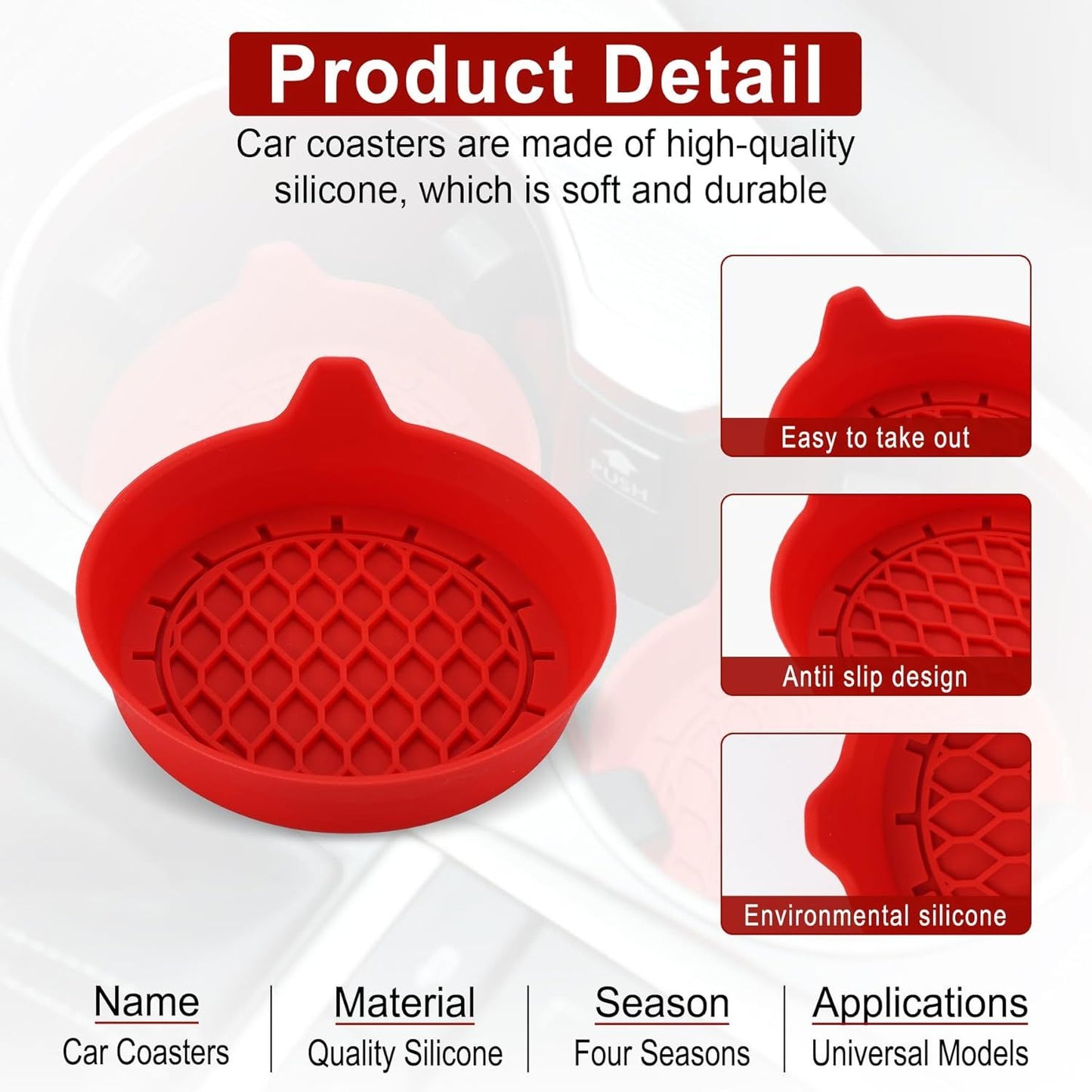 Car Cup Holder Coaster — view 5