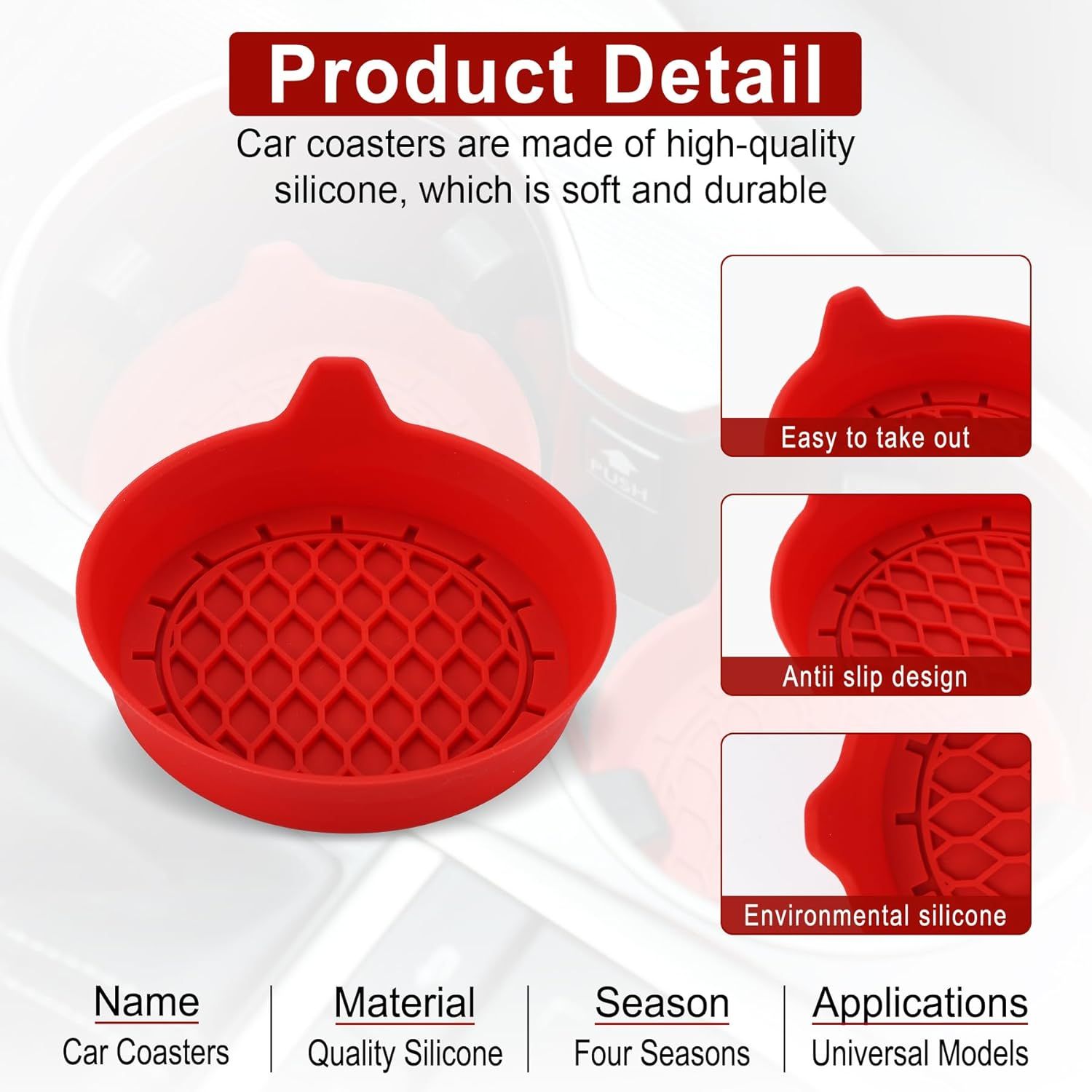 Car Cup Holder Coaster — view 5