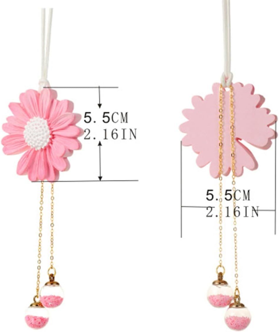 Daisy Car Hanging Ornaments for Women Girls — view 3