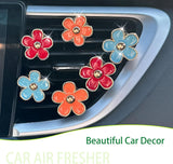 6pcs Flower Air Vent Clips Car Air — view 3