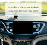6pcs Flowers Car Air Freshener Vent Clips — view 5