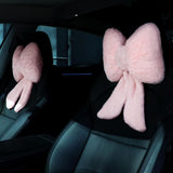 2 Pcs Car Neck Pillow Plush Butterfly — view 2