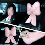 2 Pcs Car Neck Pillow Plush Butterfly — view 5