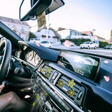 Green Flower Car Decor — view 5