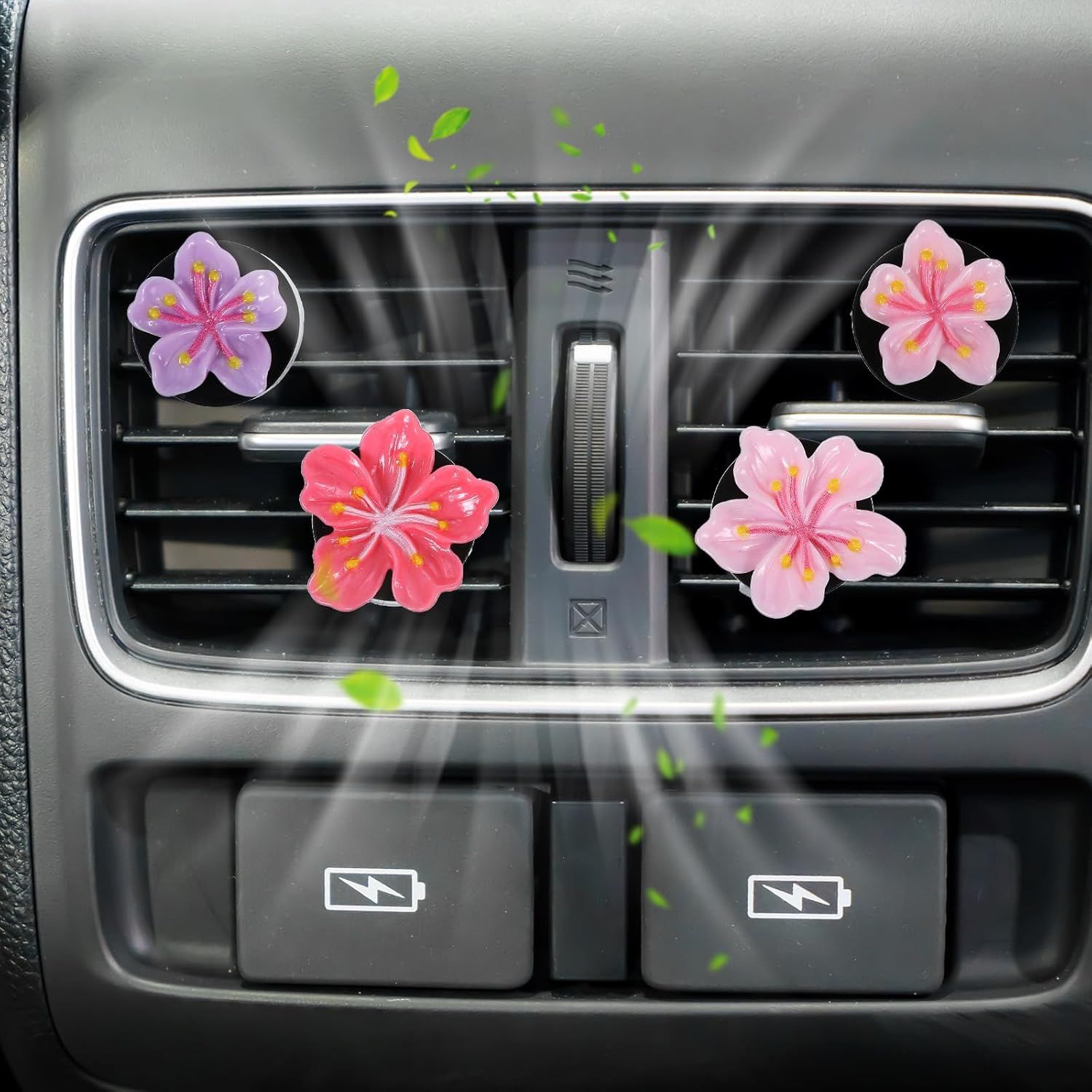 8Pcs Cute Car Air Freshener Vent Clips — view 5