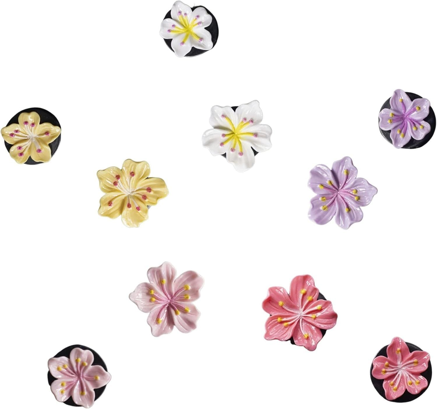 10 PCS Flower Car Air Freshener Vent — view 2