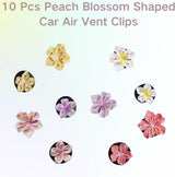 10 PCS Flower Car Air Freshener Vent — view 4