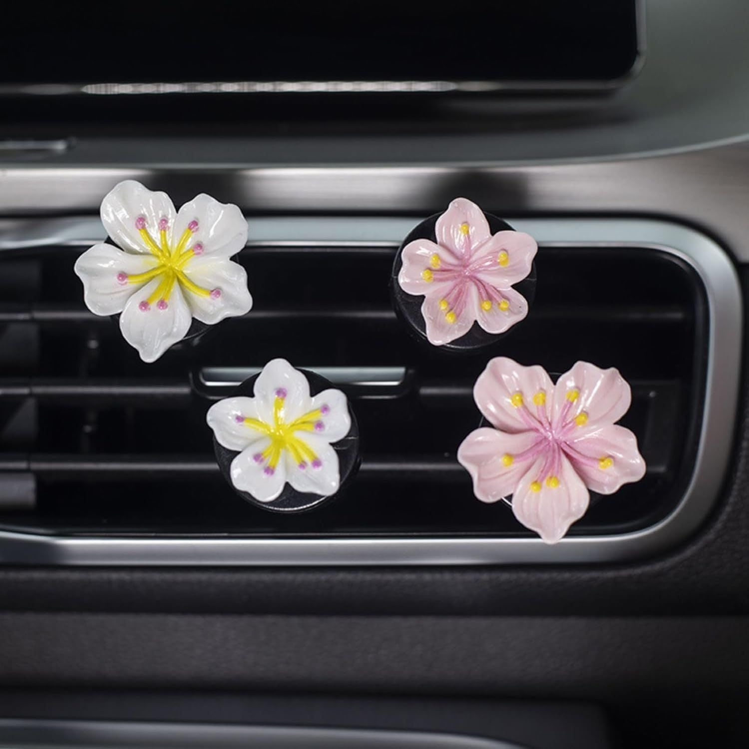 10 PCS Flower Car Air Freshener Vent — view 5