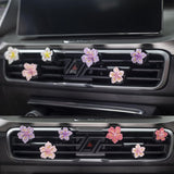 10 PCS Flower Car Air Freshener Vent — view 8