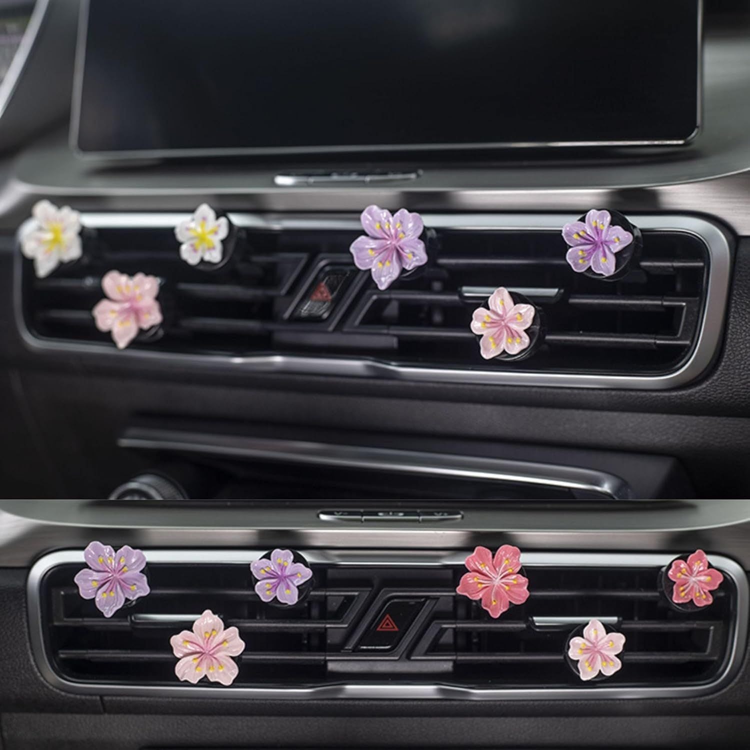 10 PCS Flower Car Air Freshener Vent — view 8